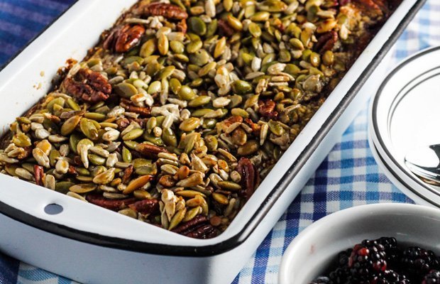 Ameixa de aveia assada 2