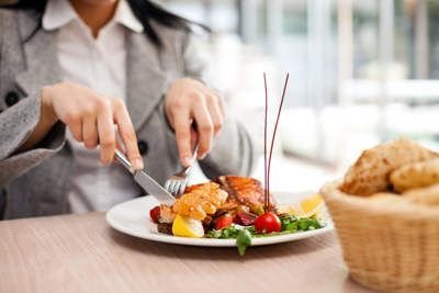 comer em restaurantes