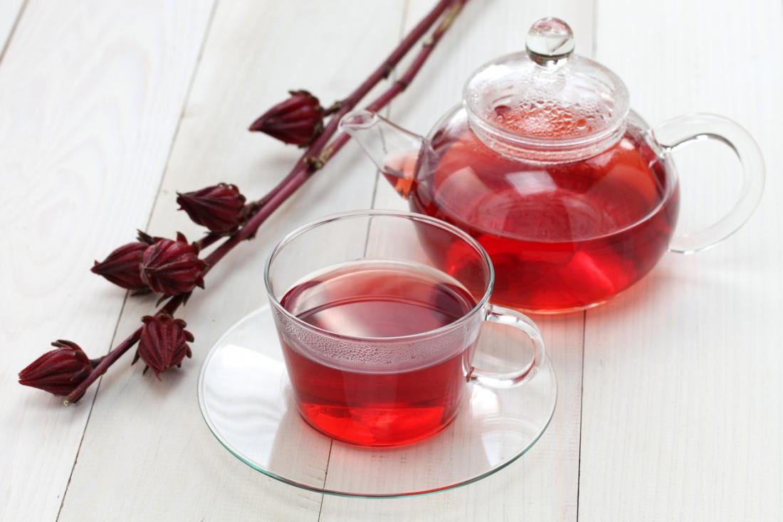 Chá de hibisco