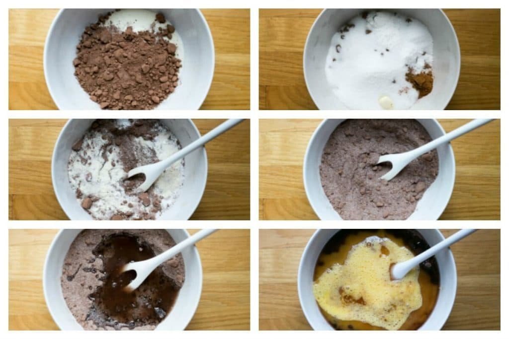 A melhor receita de bolo de chocolate low carb de todos os tempos! Abobrinha desfiada faz com que seja Ãºmido e estÃ¡ bem escondido. As crianÃ§as nunca vÃ£o saber que vocÃª estÃ¡ se esgueirando em um vegetal.
