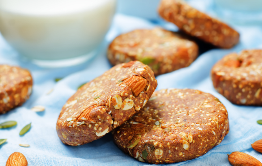 Cookies de amaranto