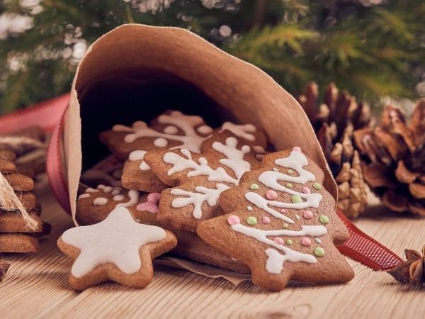 Biscoitos de Natal saudáveis para experimentar nesta temporada de férias Biscoitos de Natal saudáveis para experimentar nesta temporada de férias